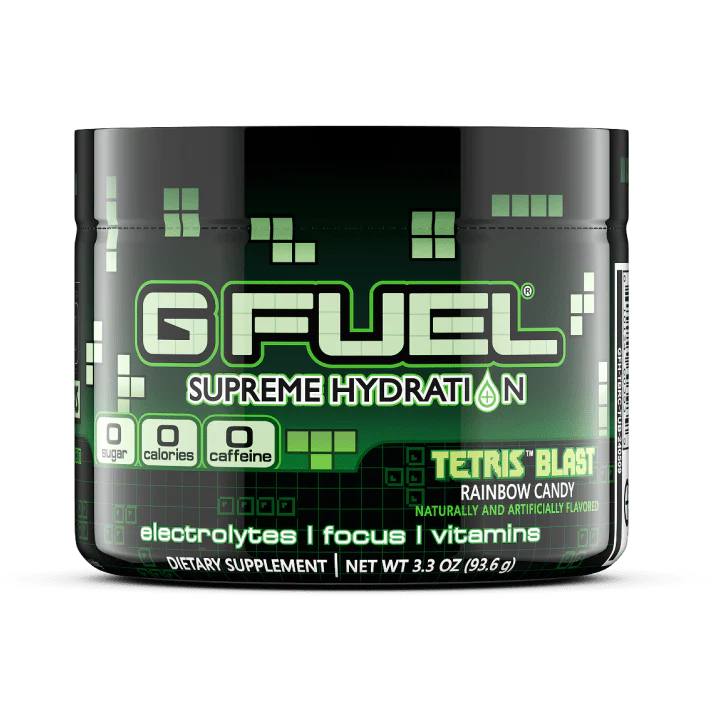 G FUEL TETRIS™ BLAST Supreme Hydration - 30 Serviri