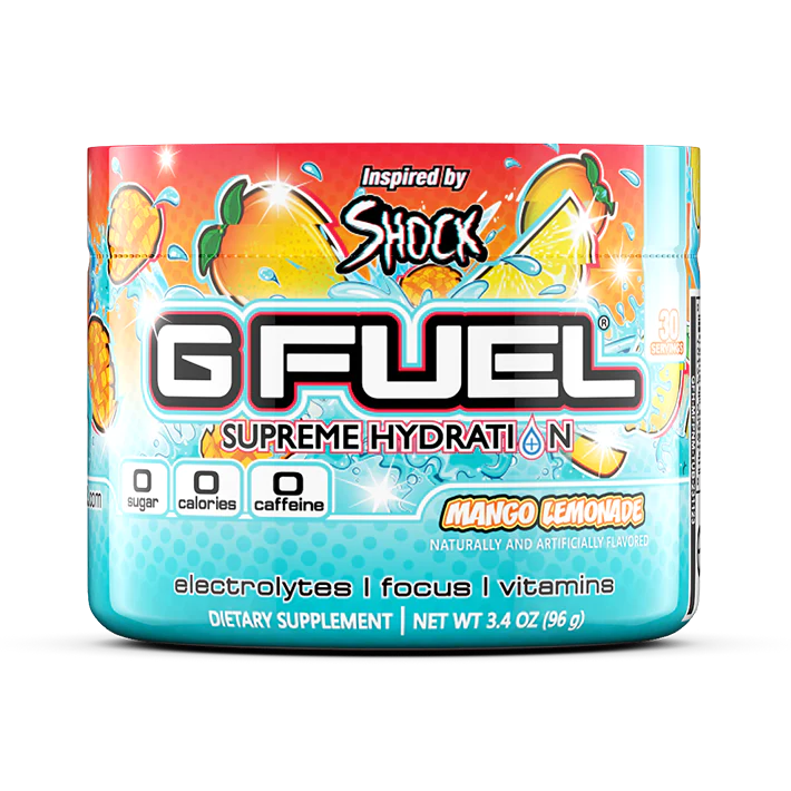 G FUEL Mango Lemonade Supreme Hydration - 30 Serviri