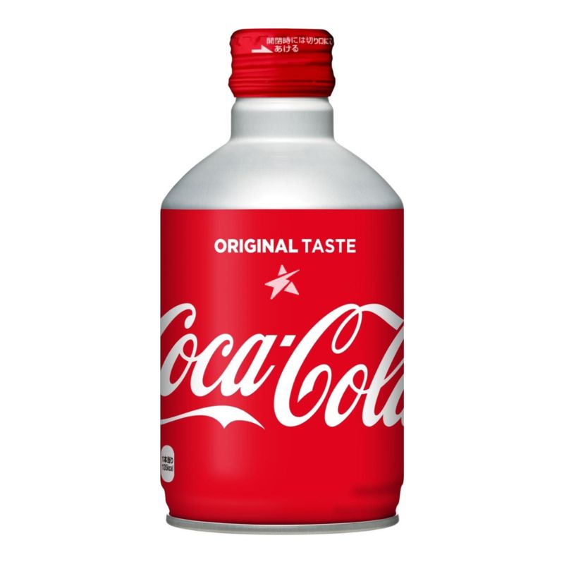 COCA COLA® JAPAN I Original Taste Aluminium Bottle, 300 ml