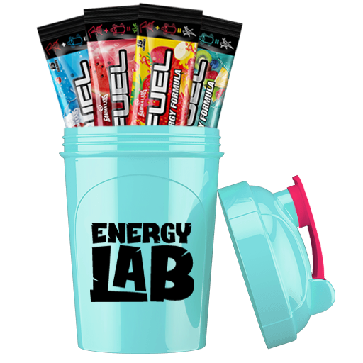 ENERGYLAB Starter Kit (Shaker Cup + 4 Serviri)