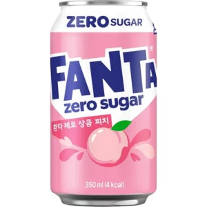 FANTA® ZERO KOREA I White Peach, 350 ml (PRECOMANDA 10 SEPT)