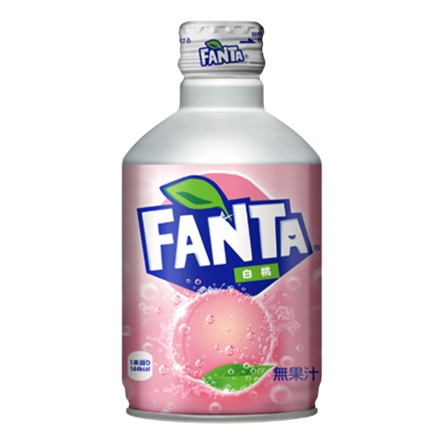 FANTA® JAPAN I White Peach Aluminium Bottle, 300 ml