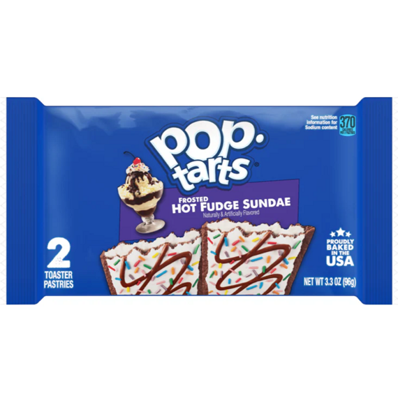 POP TARTS® I Frosted Hot Fudge Sundae 2 buc, 96 g