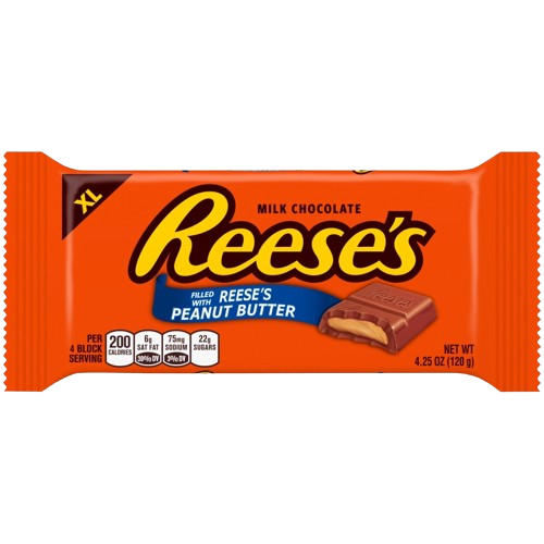 REESE'S® I Milk Chocolate Peanut Butter Bar XL, 120 g