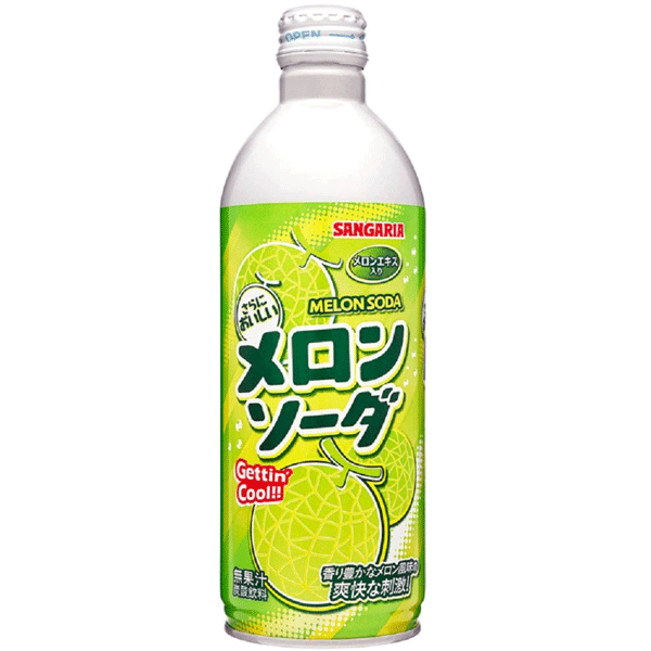 SANGARIA® I Melon Ramune Soda, 500 ml