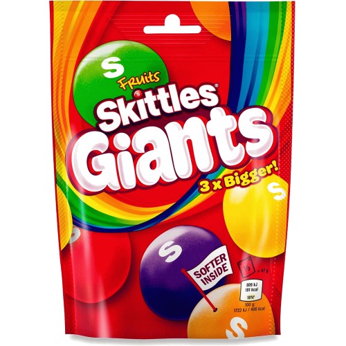 SKITTLES® I Giants Chewy Fruit, 132 g