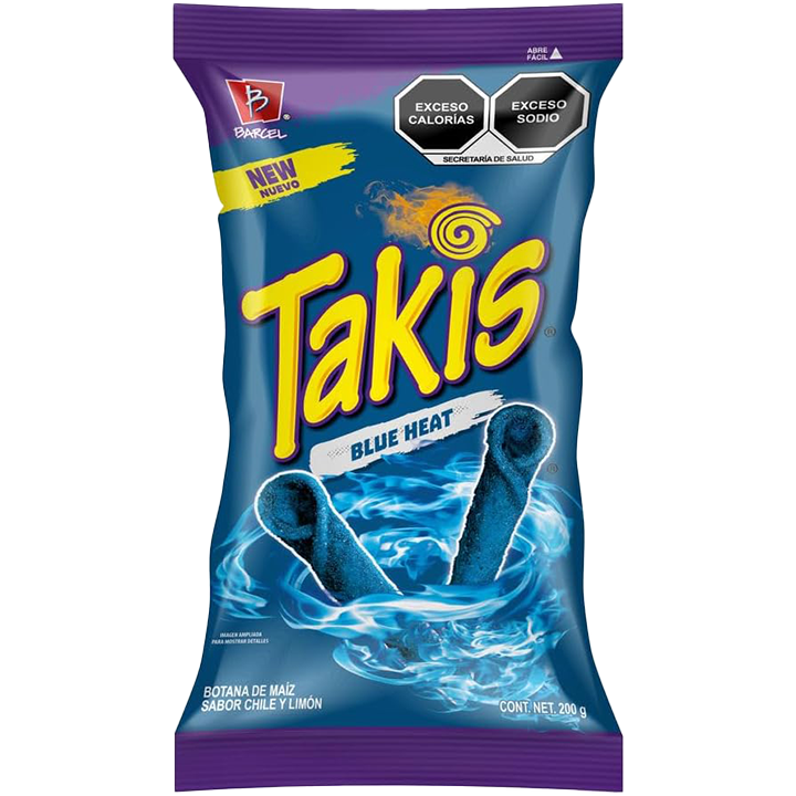TAKIS® BLUE HEAT I Tortilla chips, 200 g