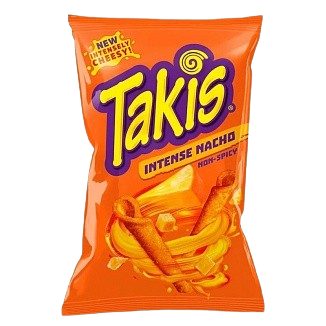 TAKIS® INTENSE NACHO I Tortilla chips, 100 g