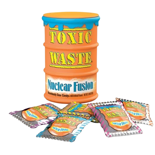 TOXIC WASTE® I Nuclear Fusion Drum Extreme Sour Candy, 42 g