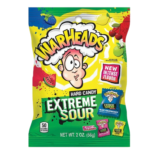 WARHEADS® I Extreme Sour Hard Candy, 56 g