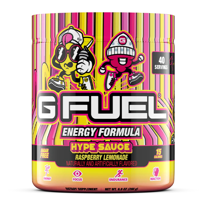 G FUEL HYPE SAUCE - 40 Serviri