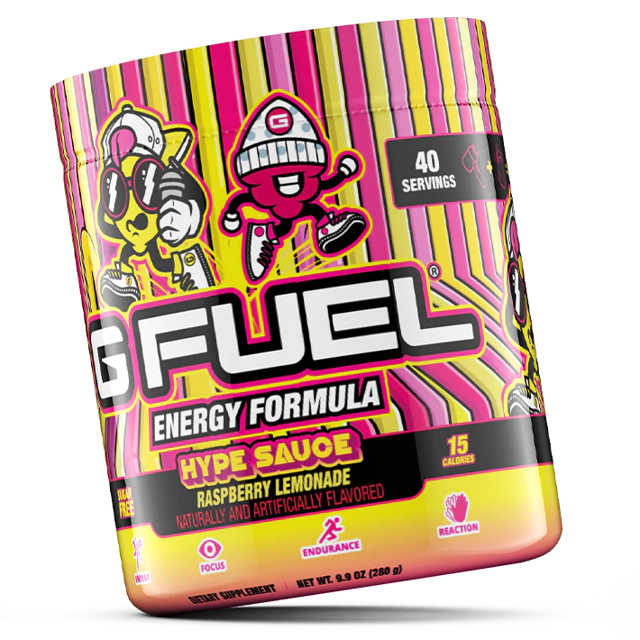 G FUEL HYPE SAUCE - 40 Serviri