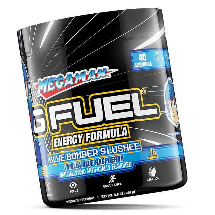 G FUEL Mega Man™ BLUE BOMBER SLUSHEE - 40 Serviri