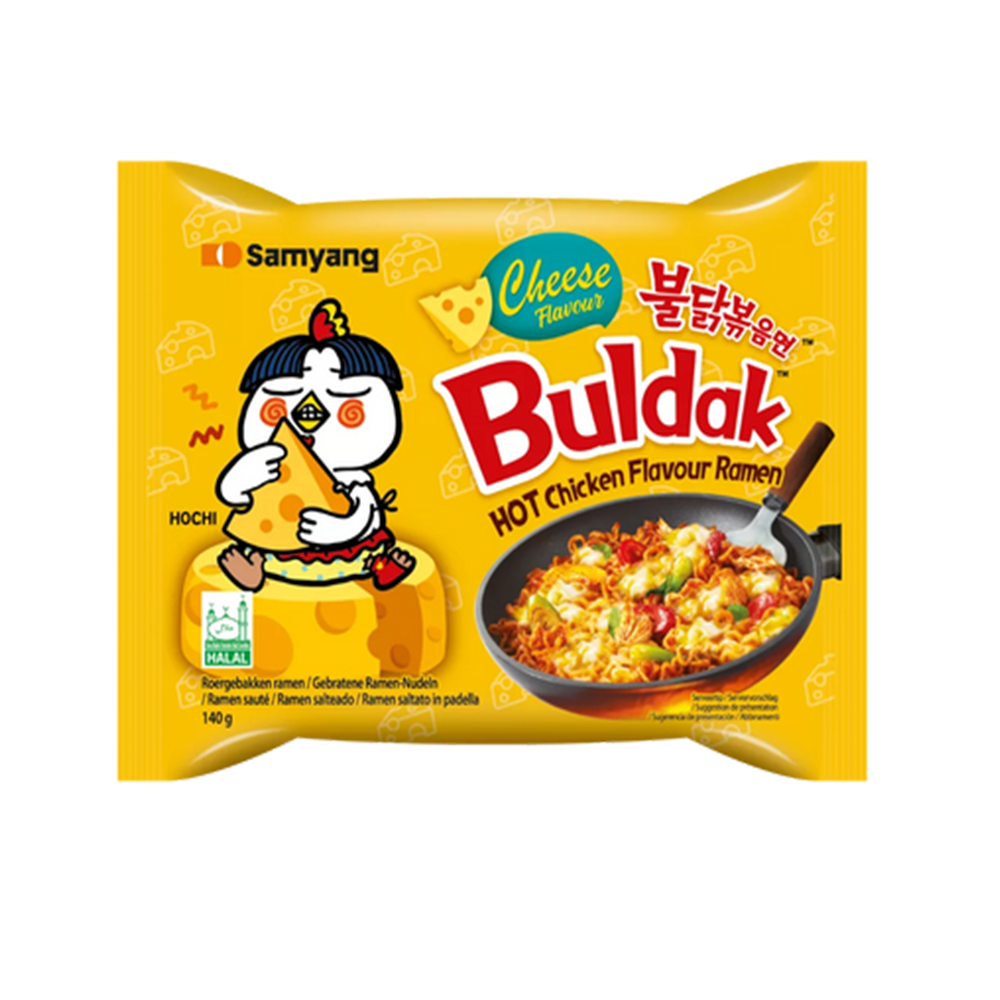 SAMYANG® I Buldak Hot Chicken Ramen Cheese 5 PACK (5 x 140g)