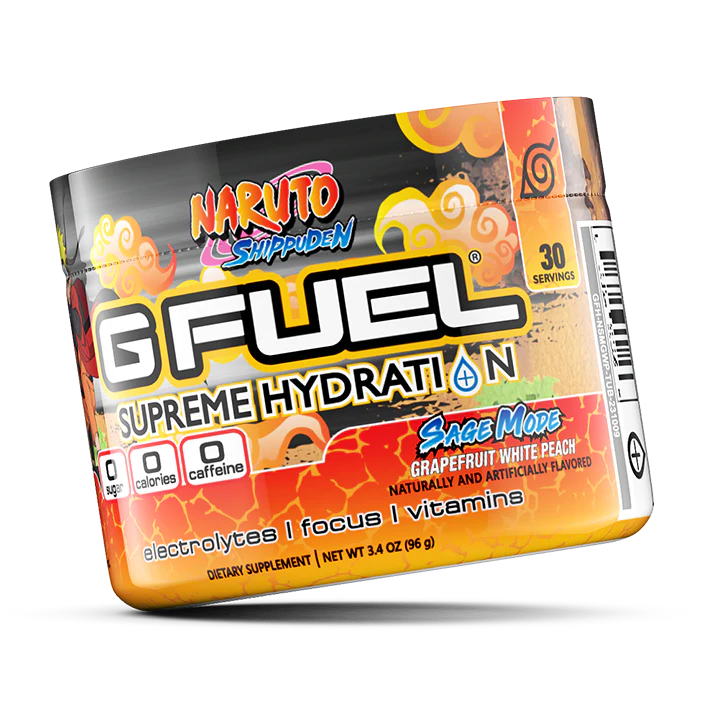 G FUEL NARUTO'S SAGE MODE Supreme Hydration - 30 Serviri