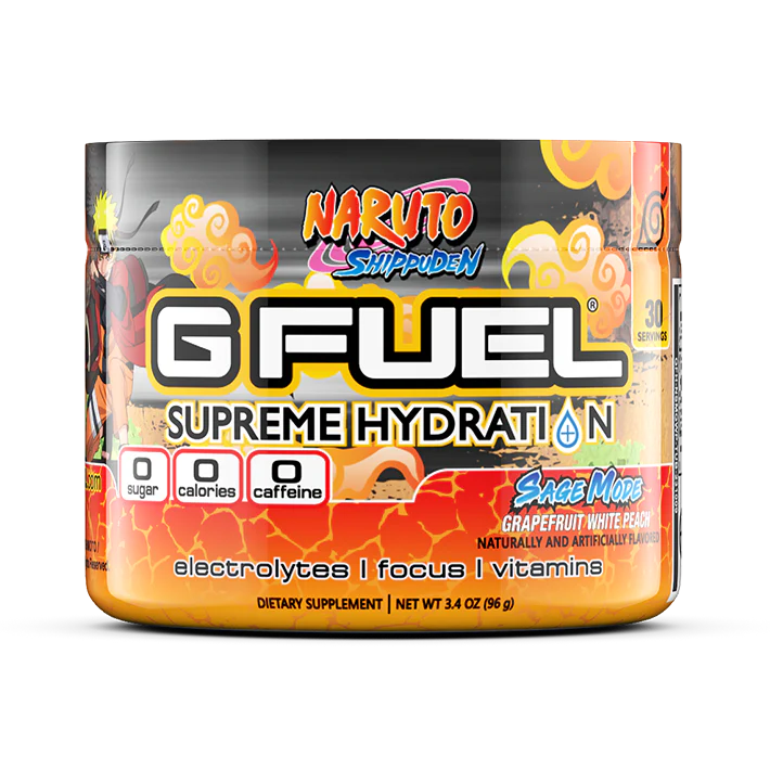 G FUEL NARUTO'S SAGE MODE Supreme Hydration - 30 Serviri
