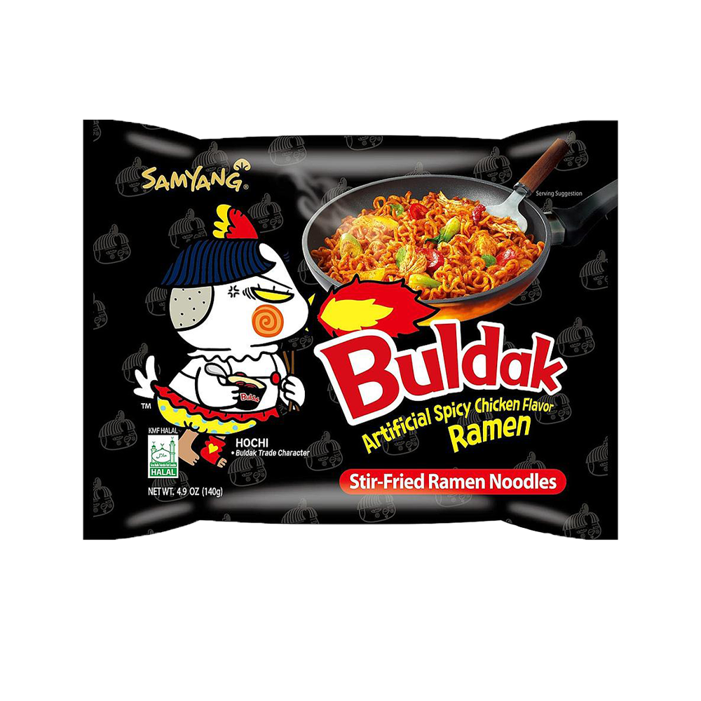 SAMYANG® I Buldak Chicken Flavor Spicy Original 5 PACK (5 x 140 g)