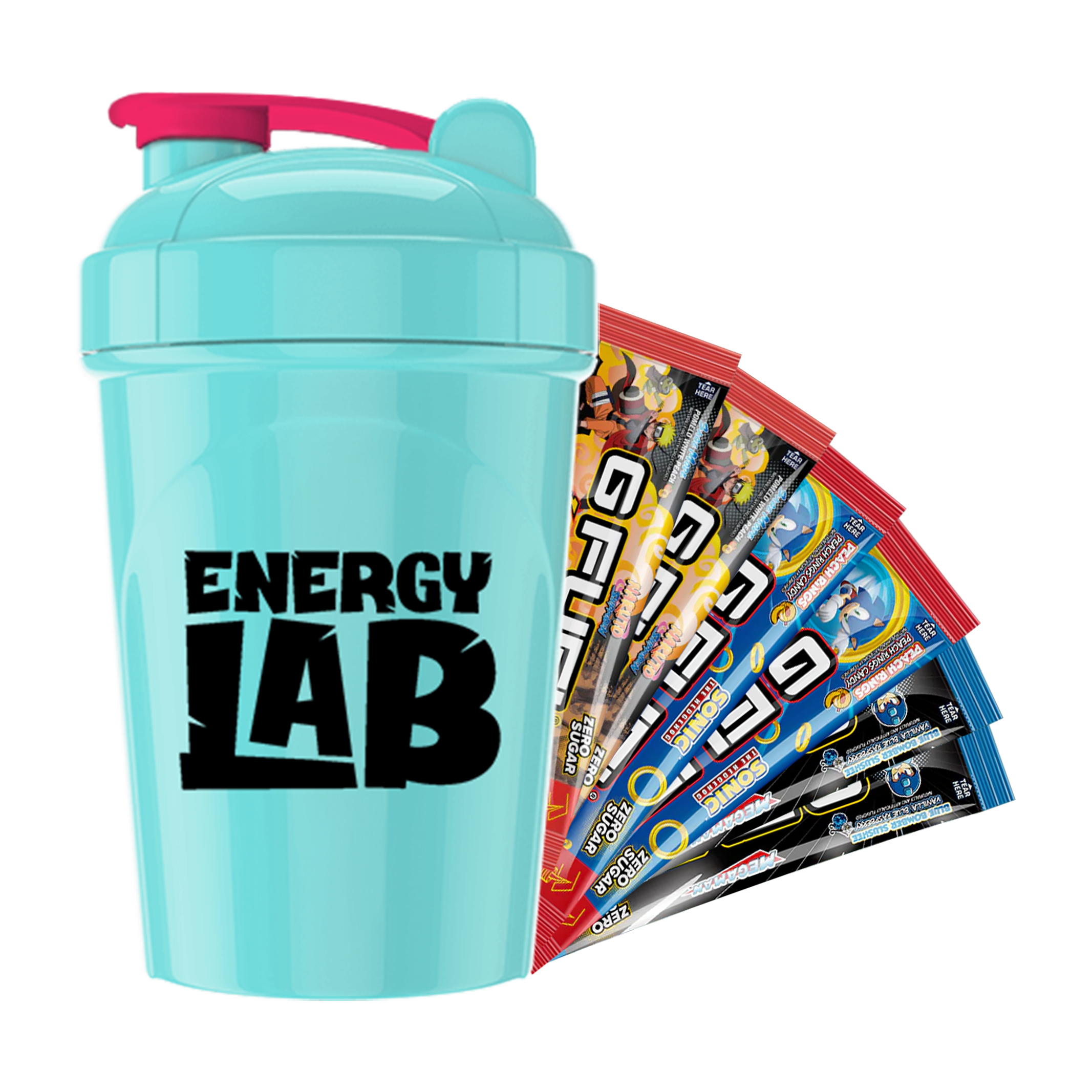 ENERGYLAB Starter Kit (Shaker Cup + 6 Serviri)