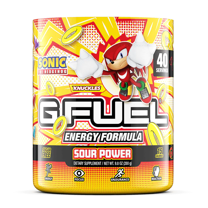 G FUEL Knuckles Sour Power - 40 Serviri