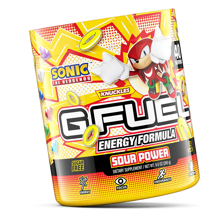 G FUEL Knuckles Sour Power - 40 Serviri
