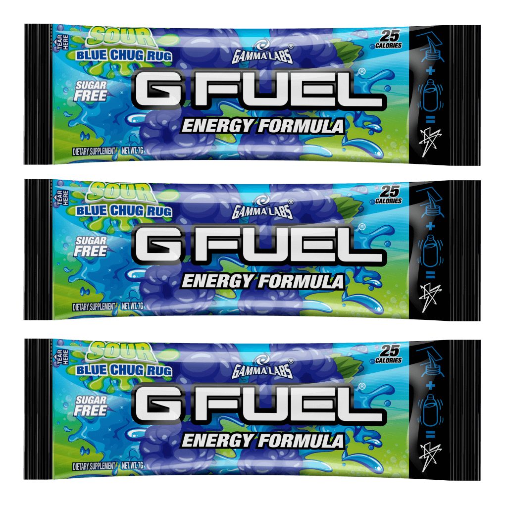 Sour Blue Chug Rug - 5 Pack