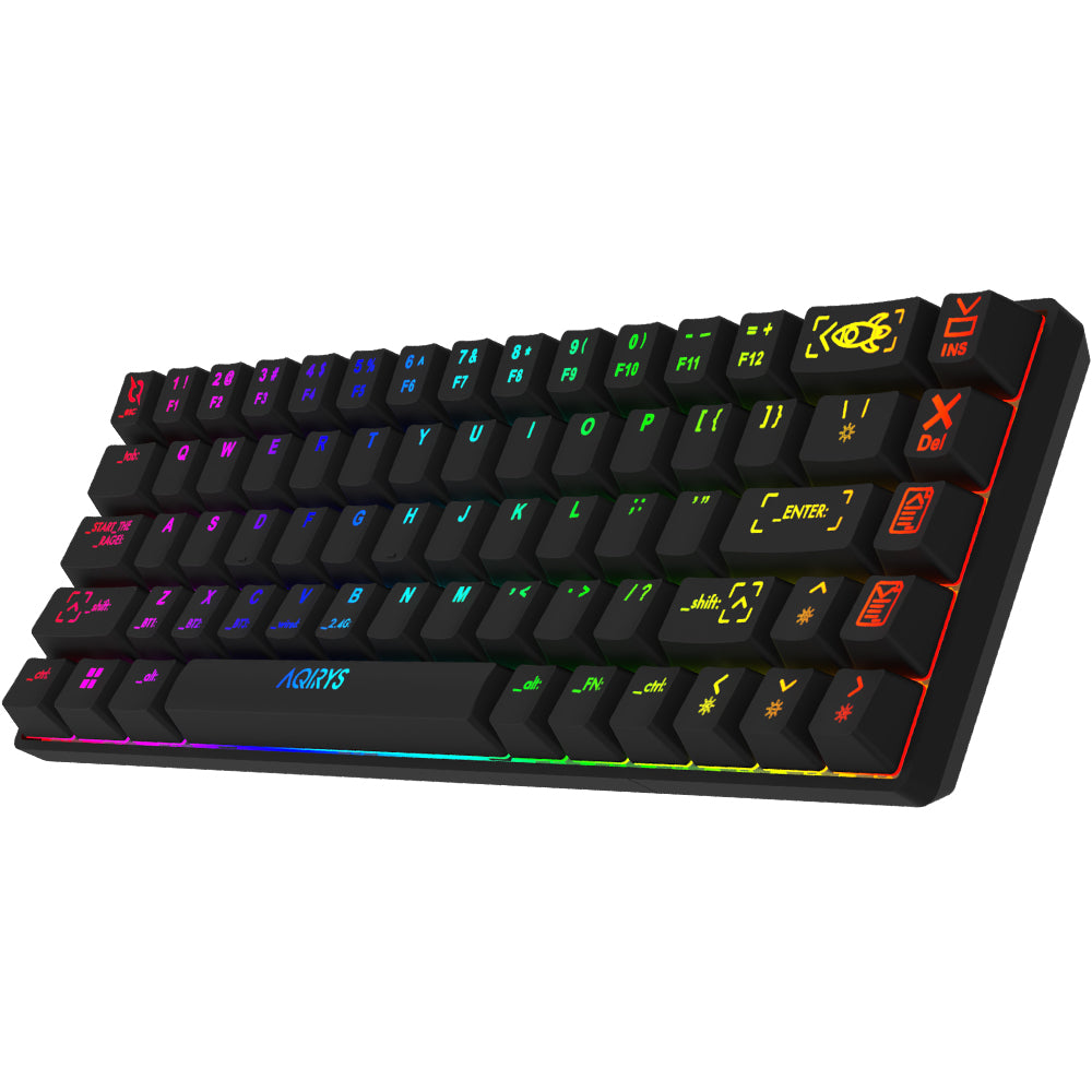 Tastatura Gaming AQIRYS Mira Wireless/Bluetooth Mecanica