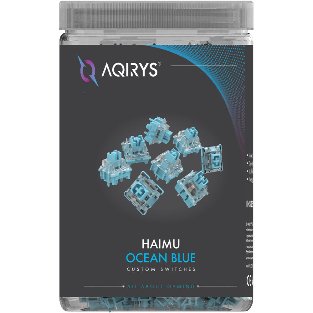 AQIRYS HaiMu Ocean Blue Switches - 110 buc