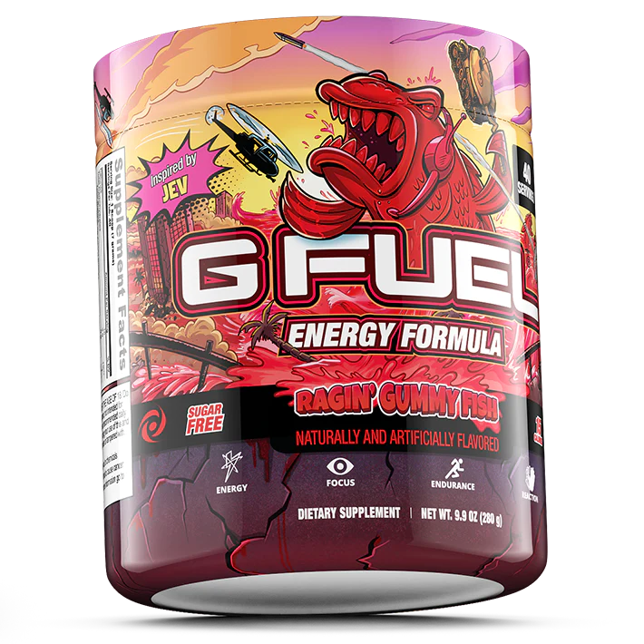 G FUEL Ragin' Gummy Fish - 40 Serviri