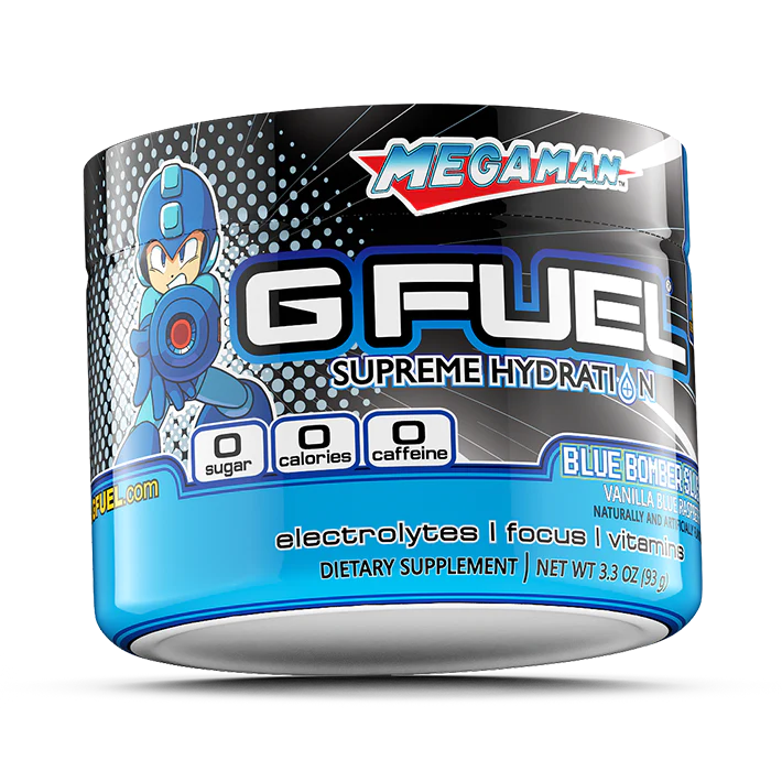 G FUEL Mega Man™ Blue Bomber Slushee Hydration - 30 Serviri