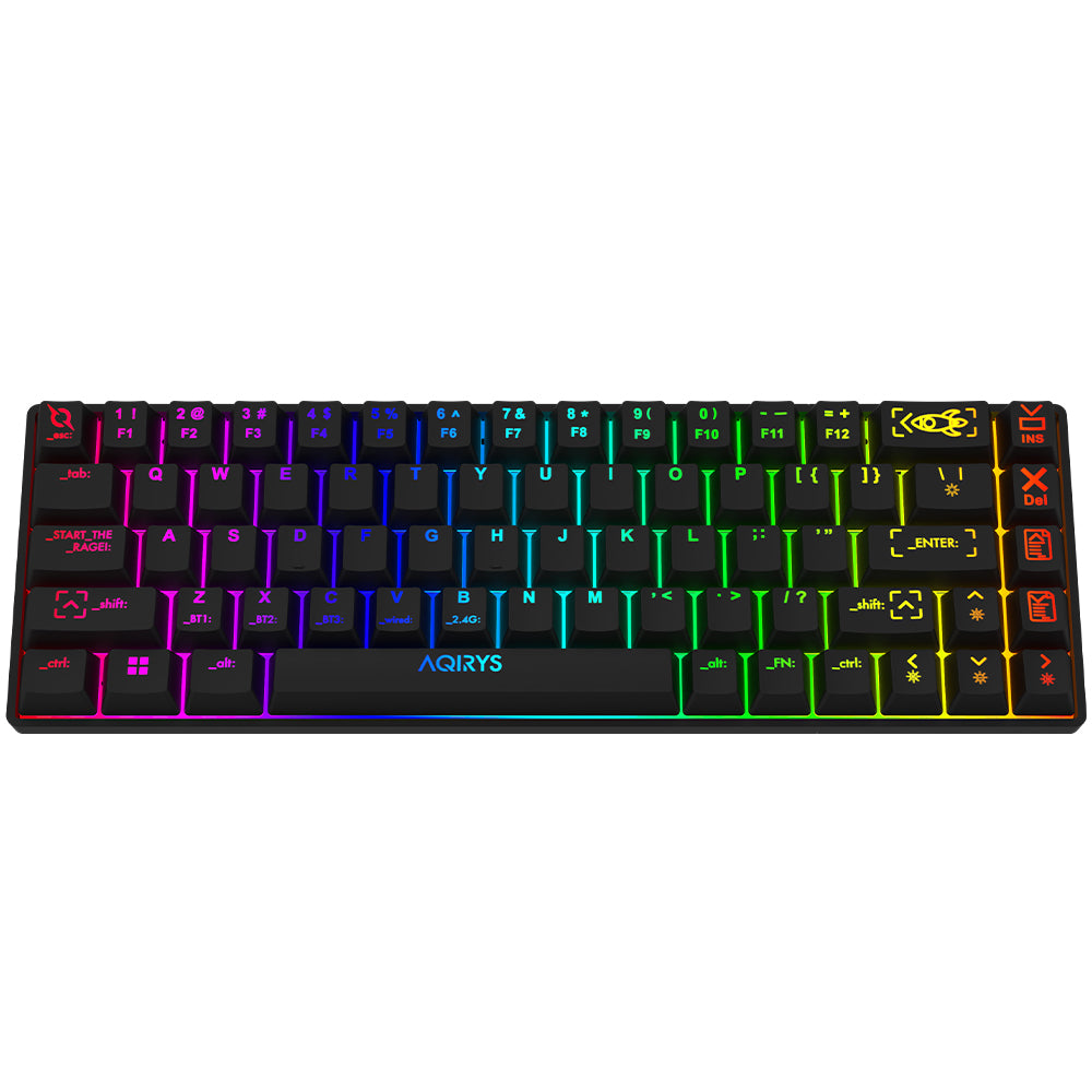 Tastatura Gaming AQIRYS Mira Wireless/Bluetooth Mecanica