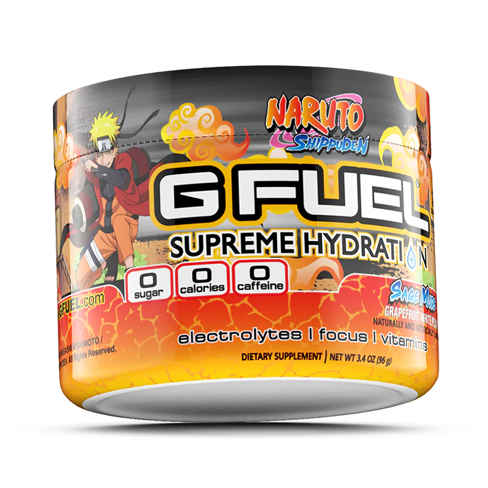 G FUEL NARUTO'S SAGE MODE Supreme Hydration - 30 Serviri