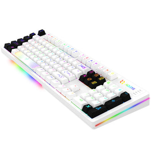 Tastatura Gaming AQIRYS Aludra White Mecanica