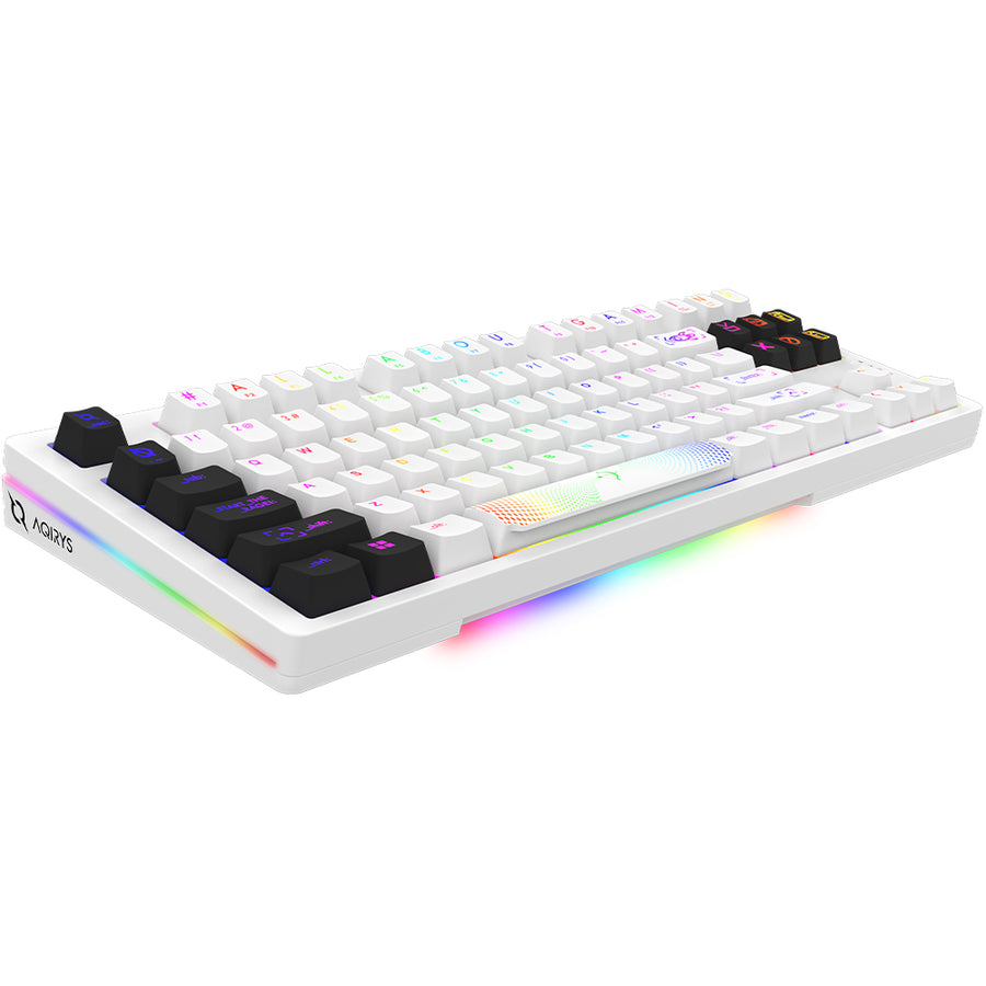 Tastatura Gaming AQIRYS Aludra TKL White Mecanica