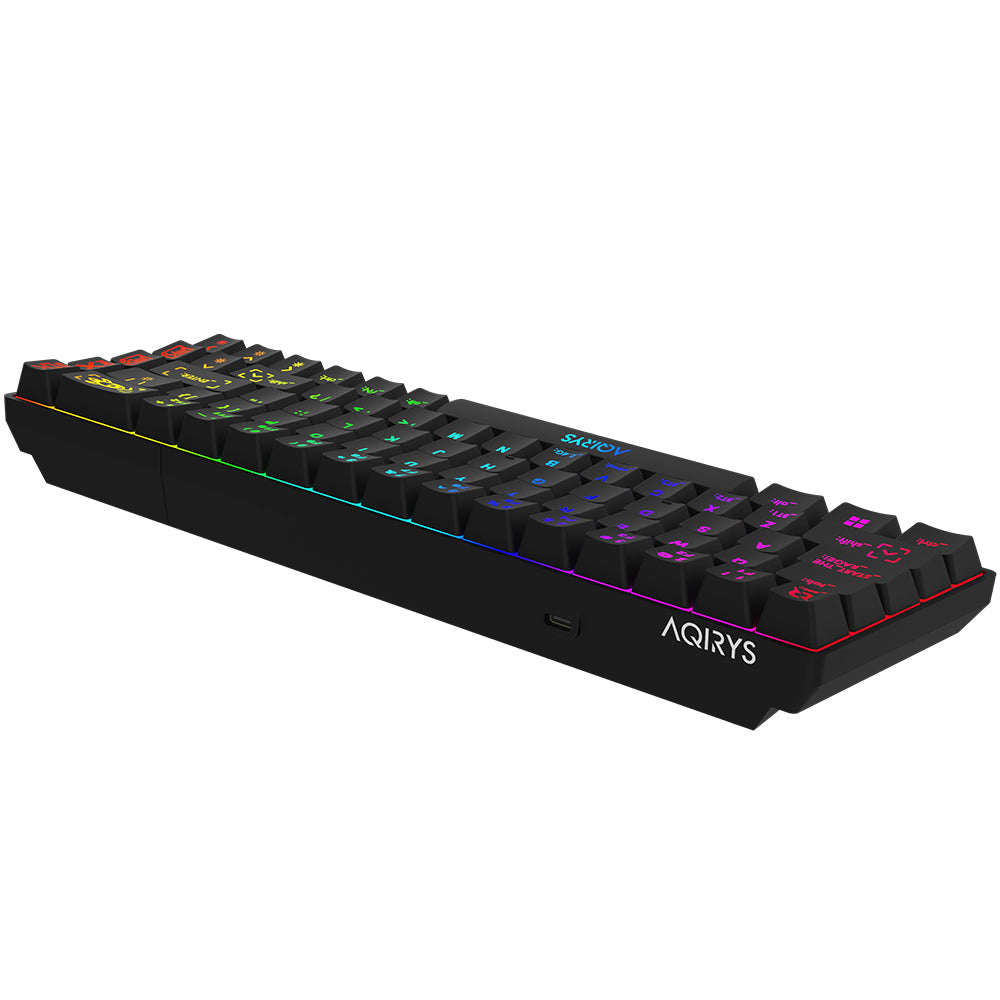 Tastatura Gaming AQIRYS Mira Wireless/Bluetooth Mecanica