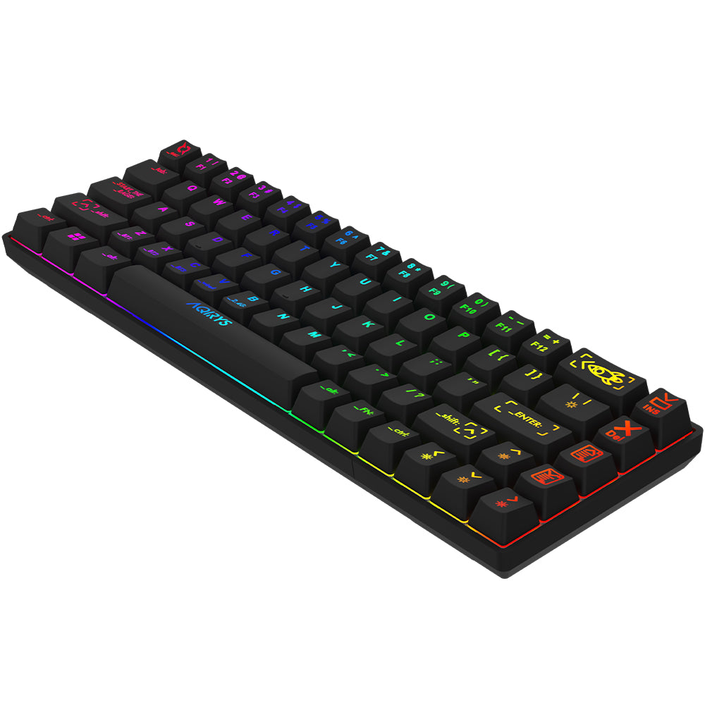 Tastatura Gaming AQIRYS Mira Wireless/Bluetooth Mecanica