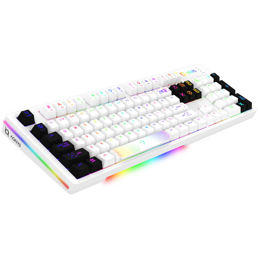 Tastatura Gaming AQIRYS Aludra White Mecanica