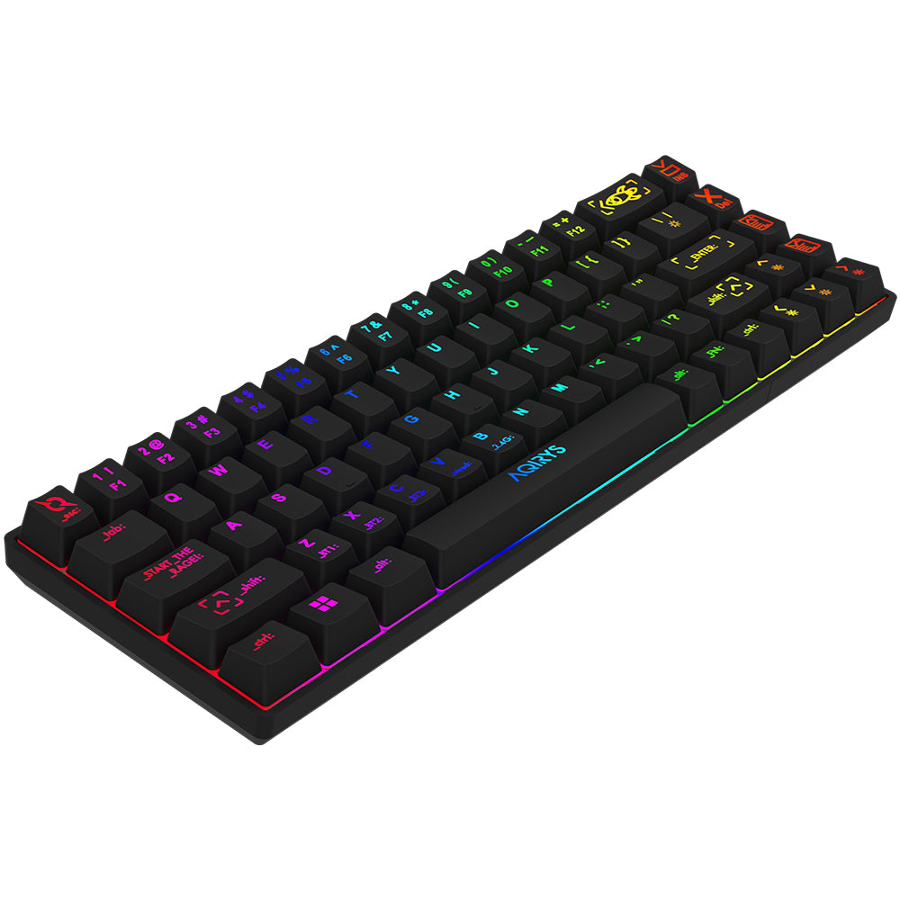 Tastatura Gaming AQIRYS Mira Wireless/Bluetooth Mecanica