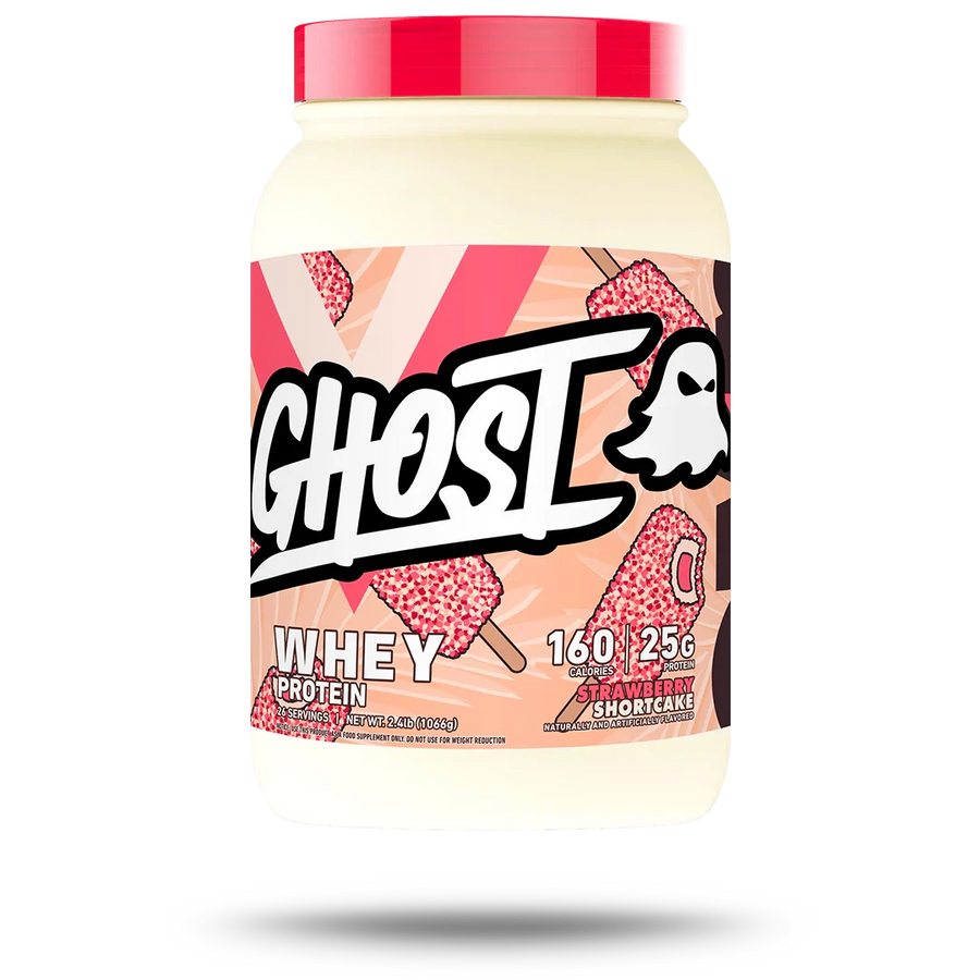 GHOST® WHEY PROTEIN | STRAWBERRY SHORTCAKE 907g