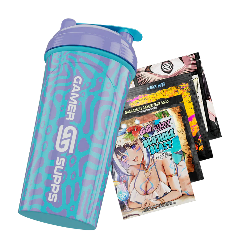 GAMER SUPPS | Belooga Starter Kit (Shaker Cup + 4 Serviri)