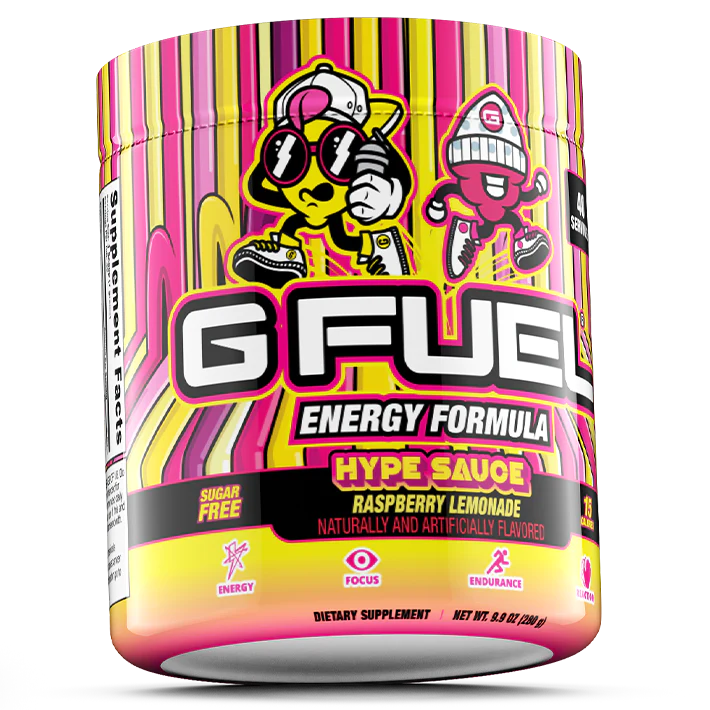 G FUEL HYPE SAUCE - 40 Serviri