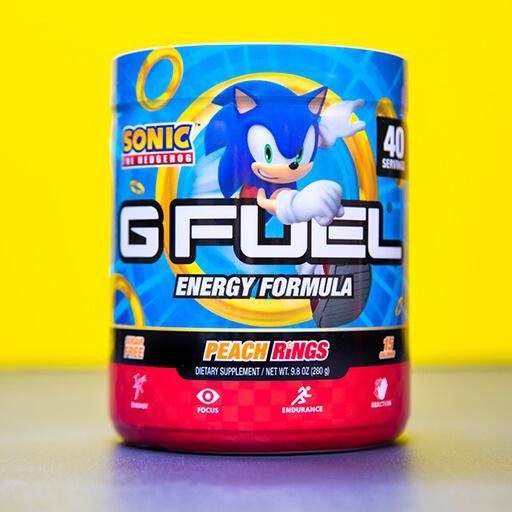 G FUEL Sonic’s Peach Rings - 40 Serviri