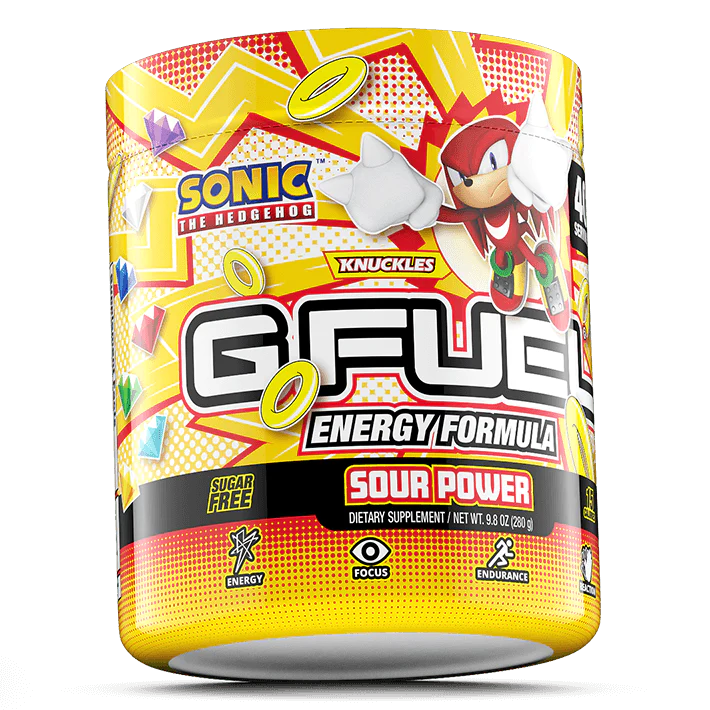 G FUEL Knuckles Sour Power - 40 Serviri