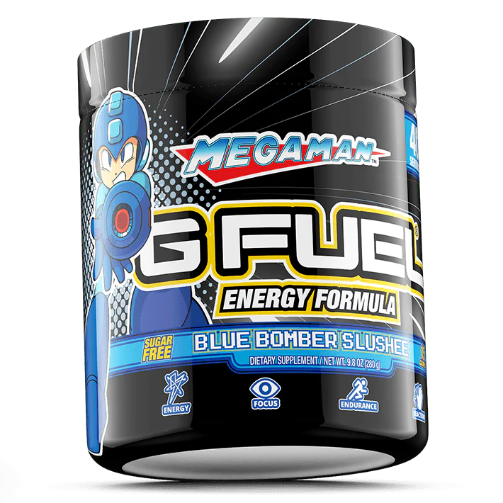 G FUEL Mega Man™ BLUE BOMBER SLUSHEE - 40 Serviri